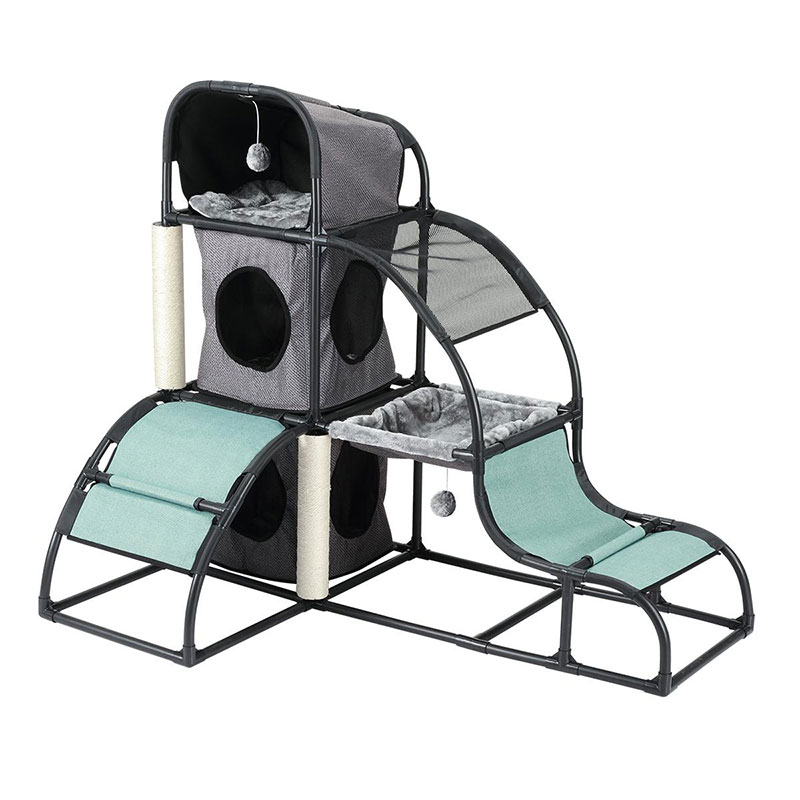 Cat Kitten Condo 120 x 118cm Scratching Post Tree