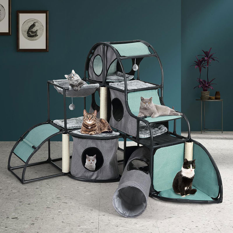 Cat Kitten Condo 160 x 120cm Scratching Post Tree - Image 3