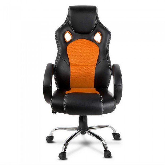 Racer Office Chair Maverick Black & Orange - Image 3