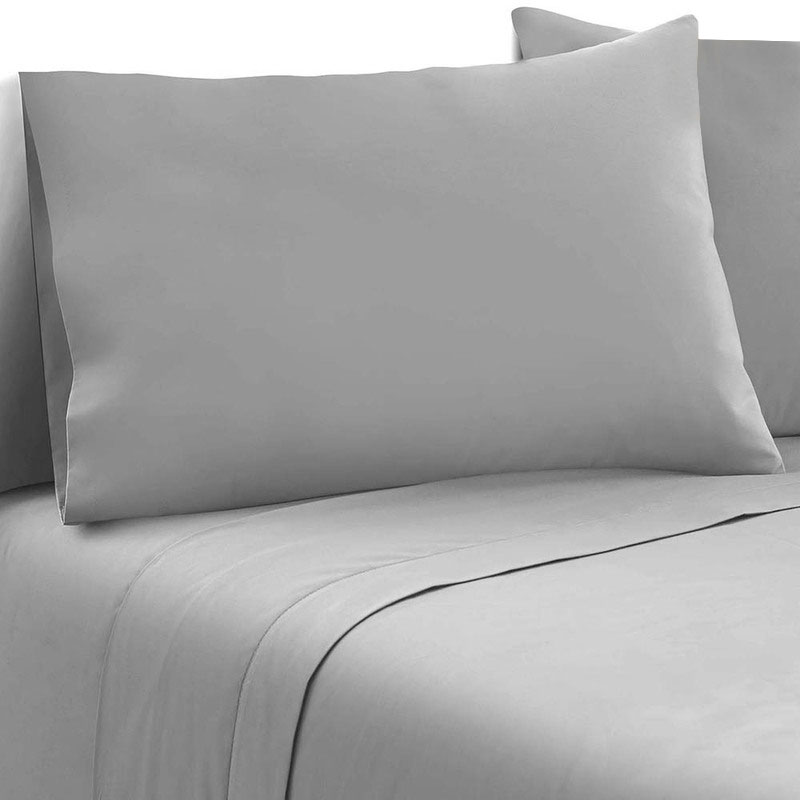 Sheet Set Luxury Microfibre Classic Grey