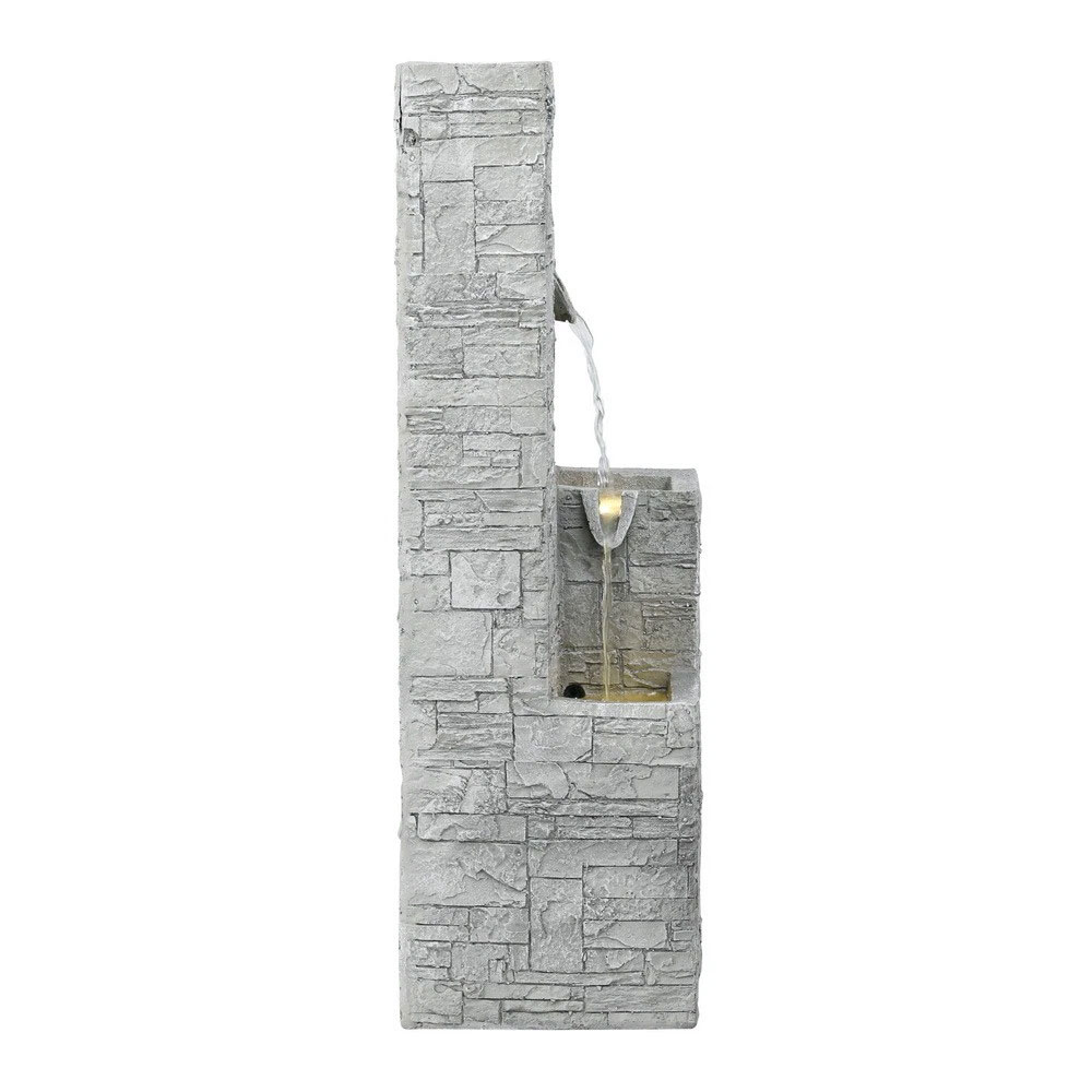 Solar Fountain 4 Tier Stone - Image 3