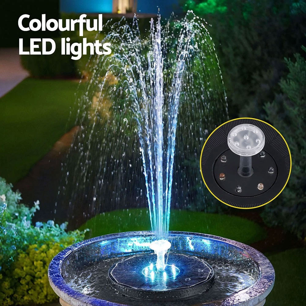 Solar Fountain LED Floating Pond 250L/H - Image 3