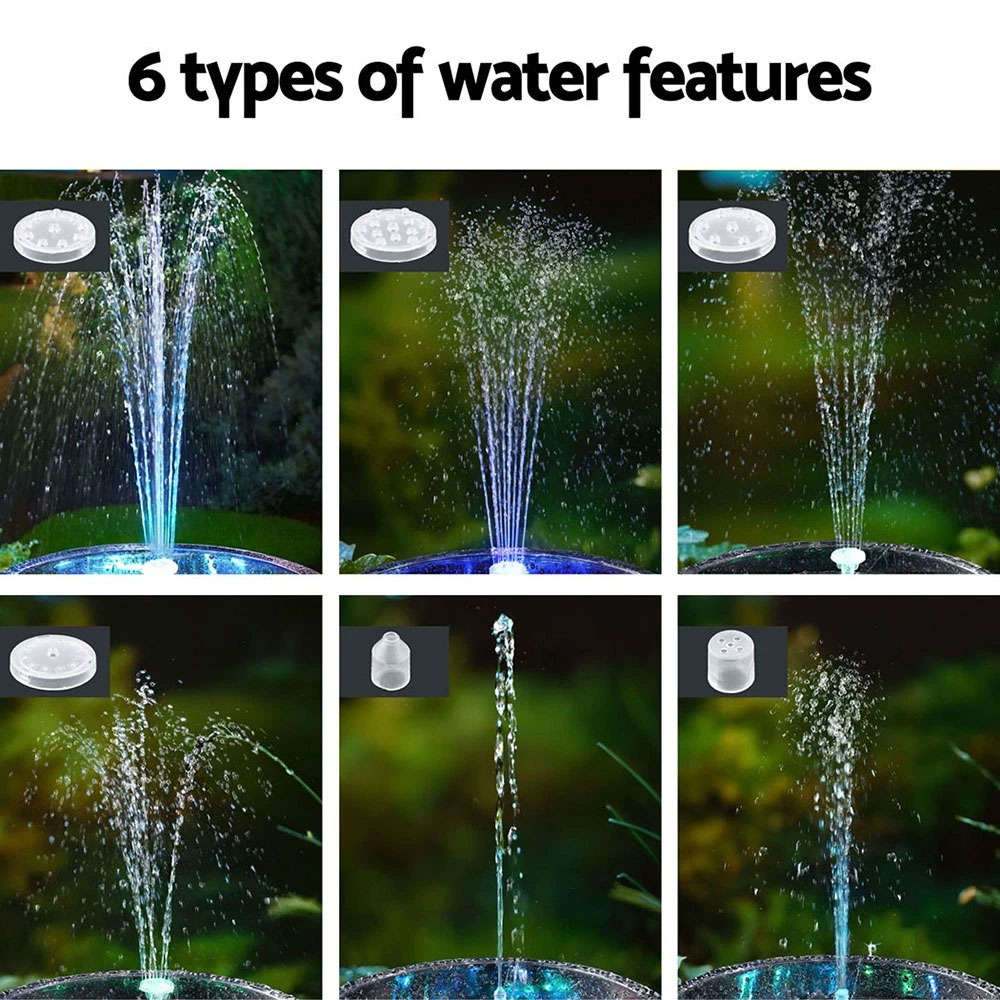 Solar Fountain LED Floating Pond 250L/H - Image 4