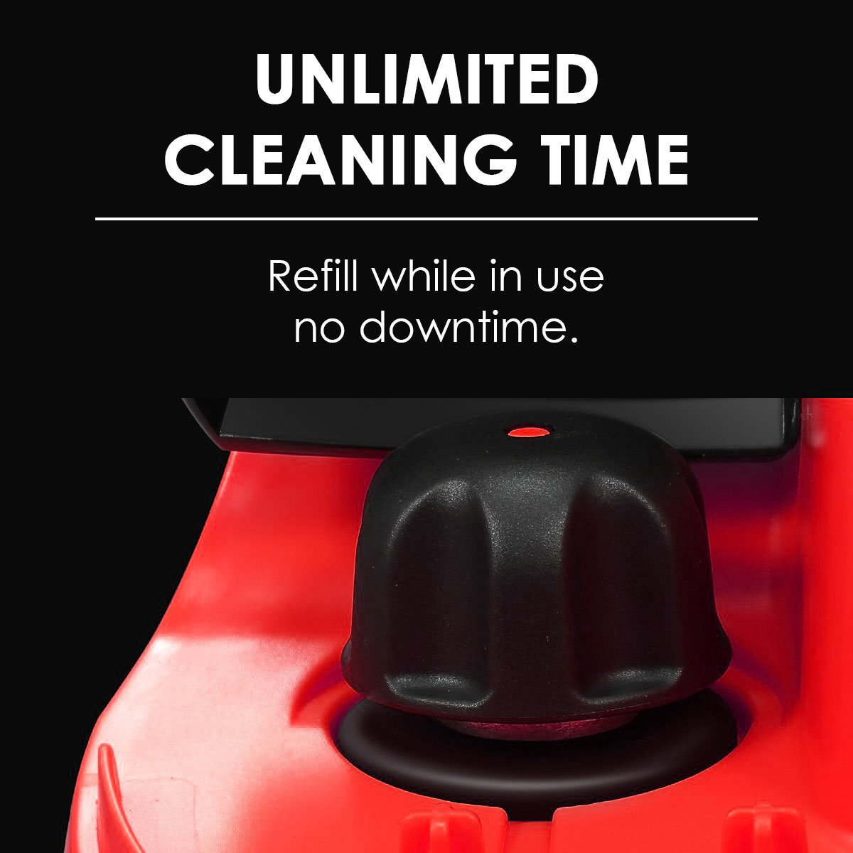 Steam Cleaner 2000w 2.1L 13 in 1 Red - Image 5