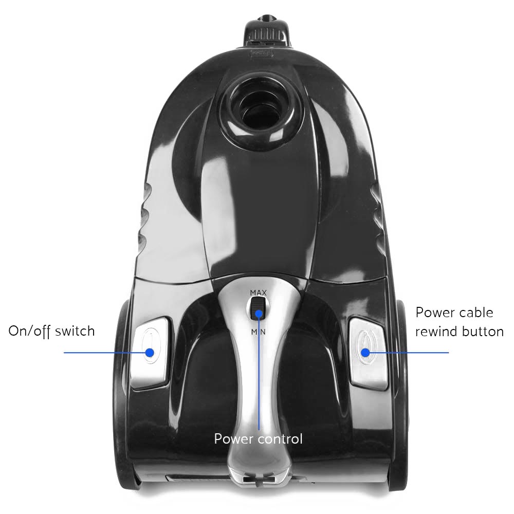 Vacuum Cleaner Bagless 2200W Black - Image 4
